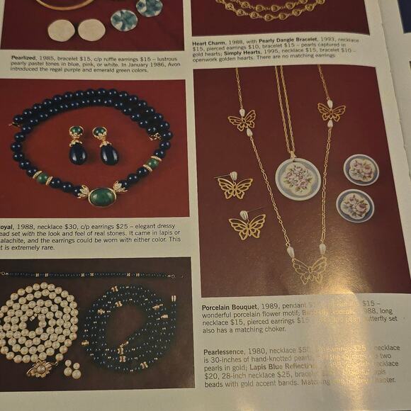 Avon 1989 Pearlessence Earrings In Box Faux Pearl Stud Pierced Classic Timeless - Picture 6 of 8